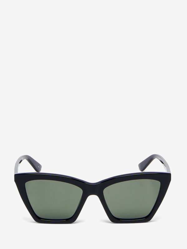 ALEXANDER MCQUEEN - Spike Geometric Cat-eye Sunglasses - Item 841637J07496344